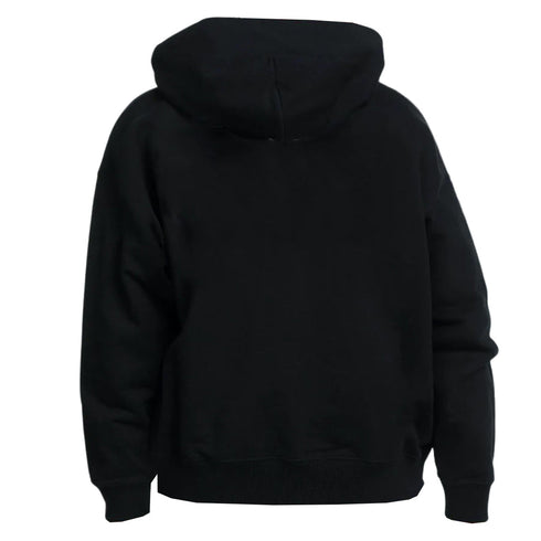 Off White Pocket Skate Logo Black Hoodie Ombb0085C99Fle0051001